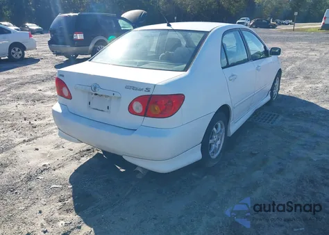 2003 Toyota Corolla S из США, поврежденный, VIN 1NXBR32E73Z000417